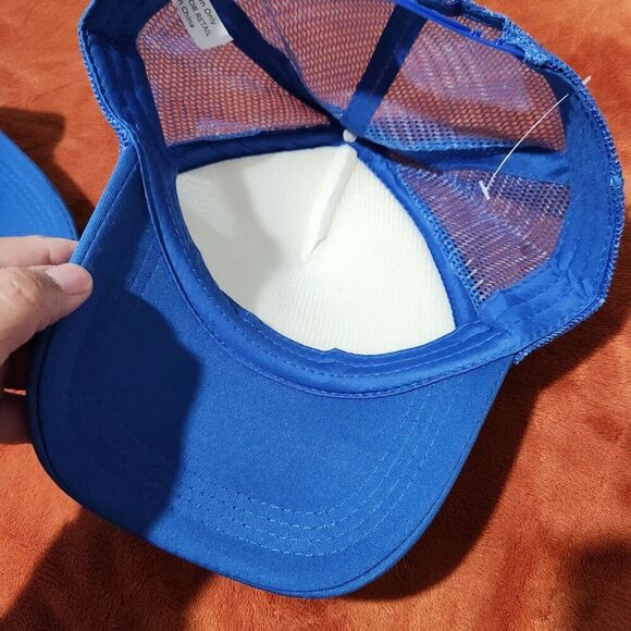 Hat For Mens Best Dad Best Kid Blue Color Adjustable Strap Bundle 2pcs      B10 - Picture 7 of 9